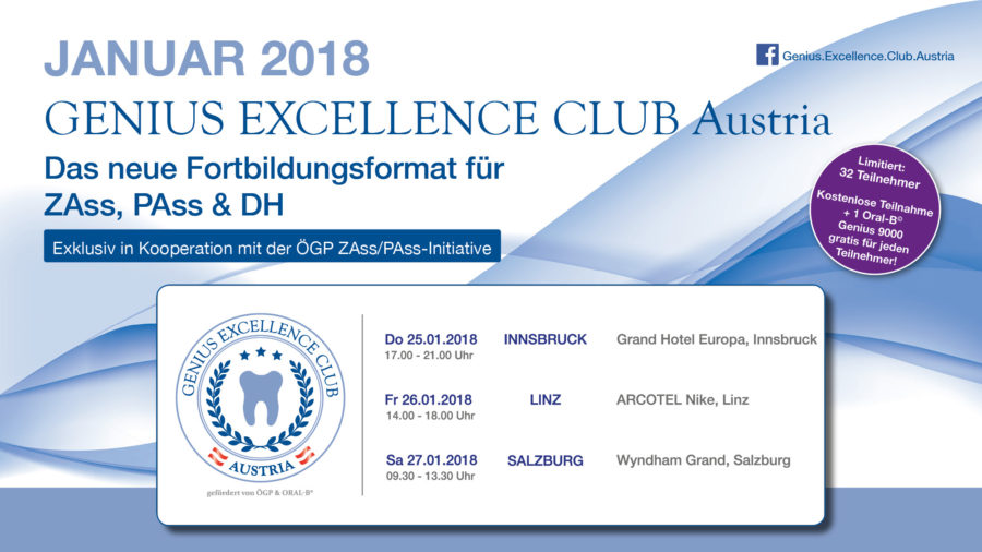 Fortsetzung – Genius Excellence Club, Januar 2018