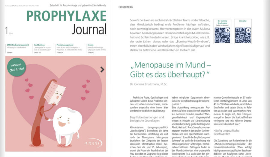 ZWP Artikel – „Menopause im Mund – Gibt es das überhaupt?“